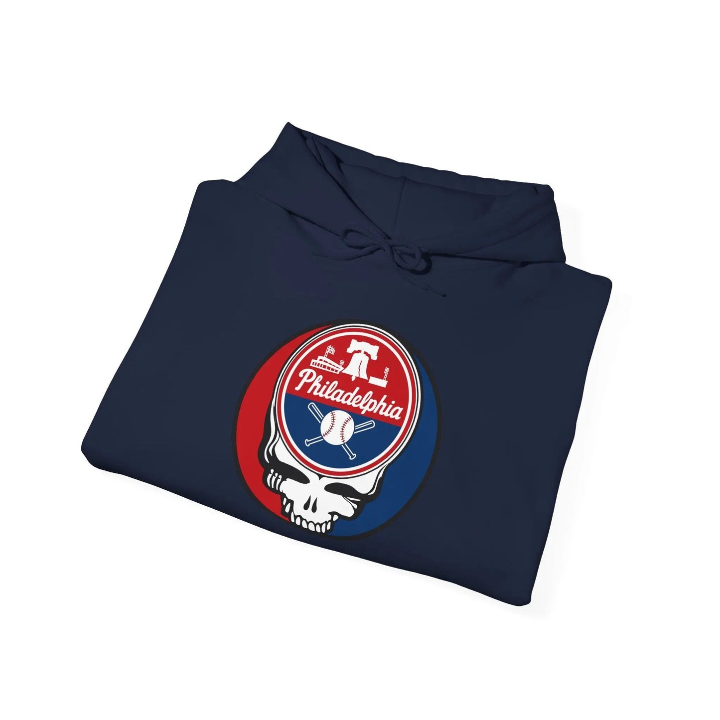 Grateful Dead Hoodie Philadelphia Baseball Edition Unisex Heavy Blend MLB