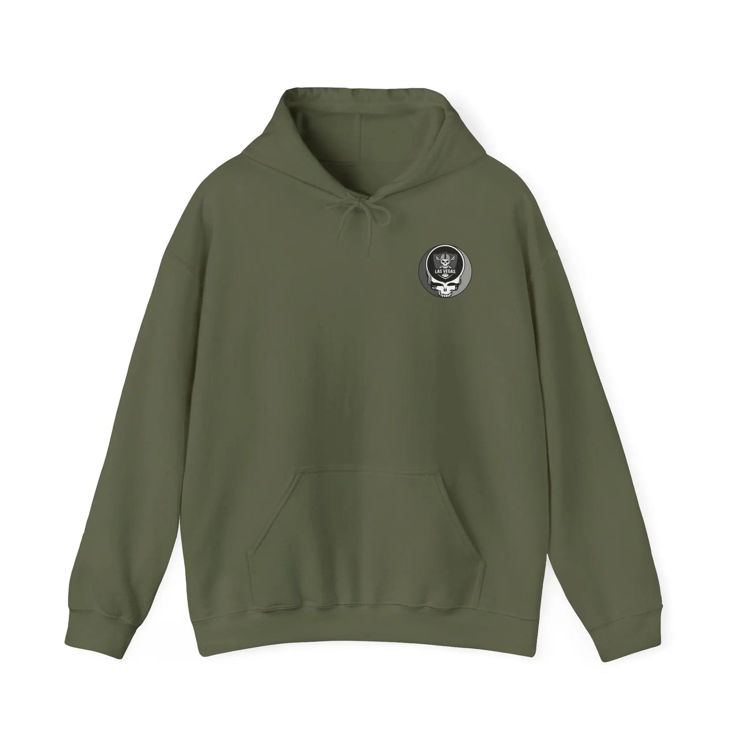 Las Vegas Raiders Dancing Bear Two-Sided Unisex Hoodie The Gridiron Collection