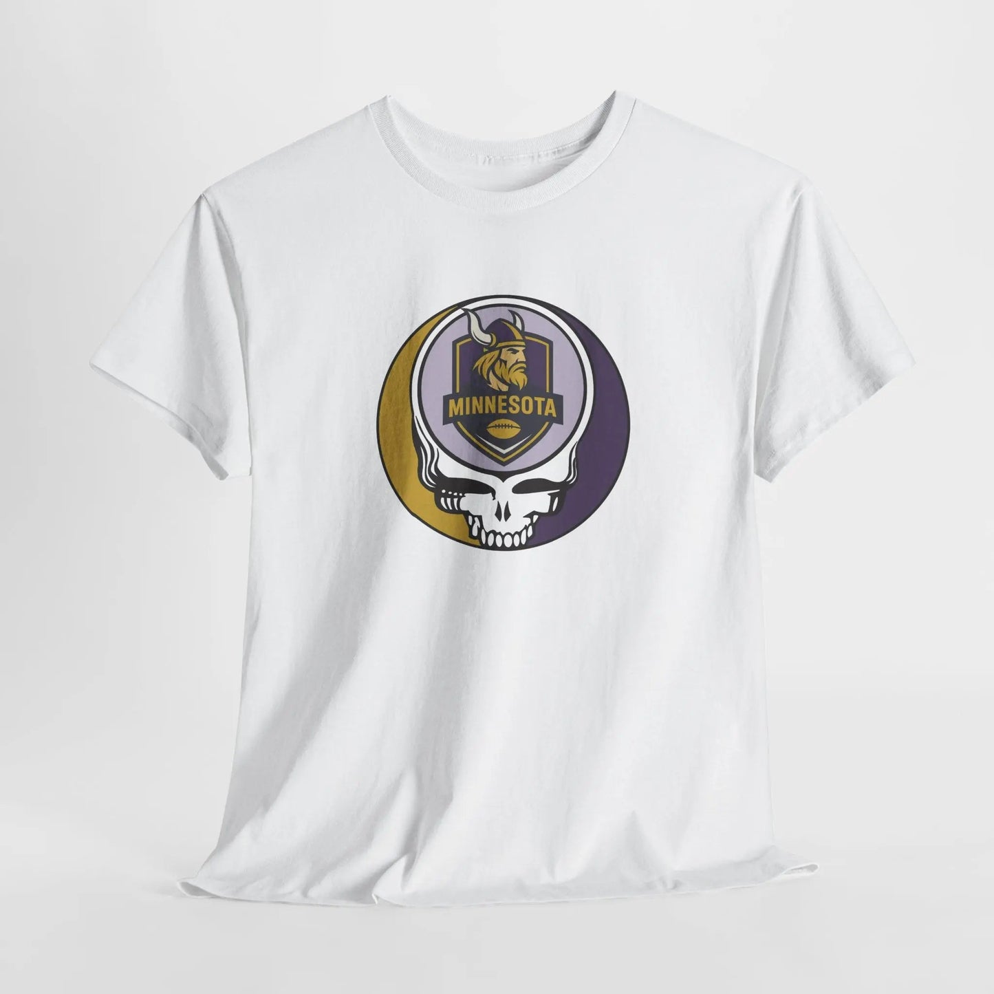Minnesota Vikings Stealie Cotton Unisex Grateful Dead Tee The Gridiron Collection