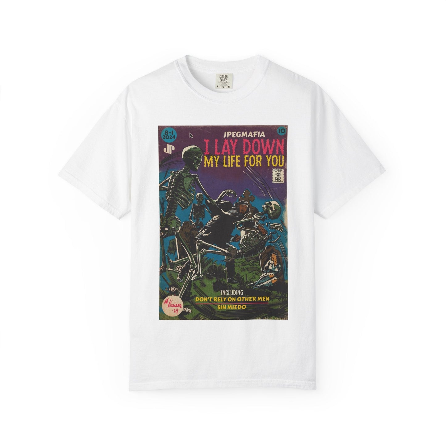 I Lay Down My Life For You Unisex Comfort Colors T-shirt
