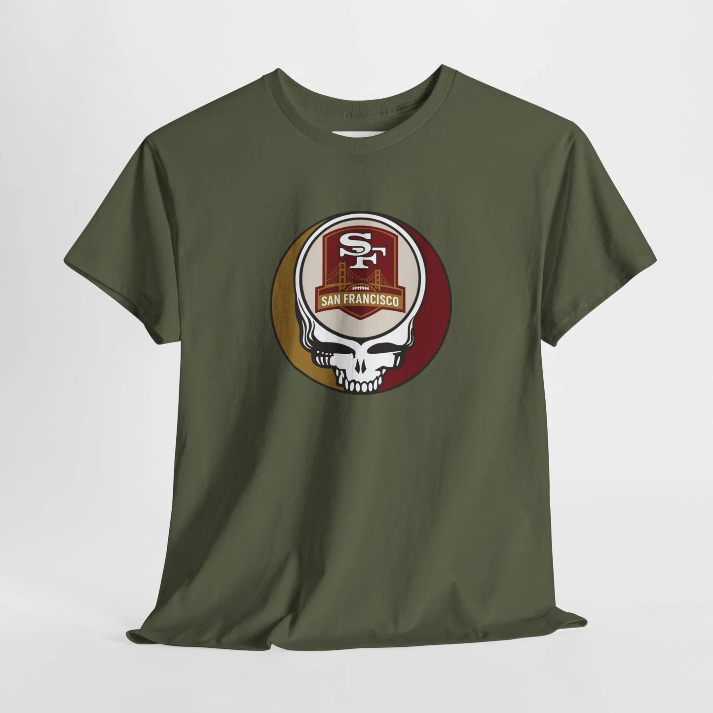 San Francisco 49ers Steal Your Face T-Shirt Grateful Dead NFL