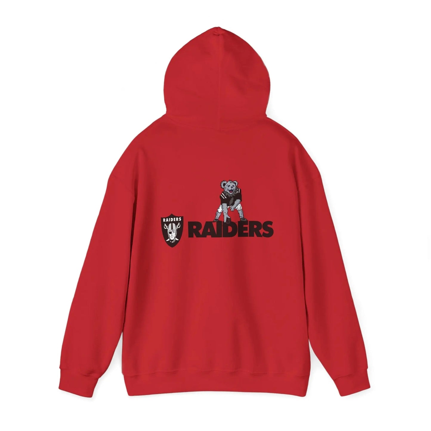 Las Vegas Raiders Dancing Bear Unisex Hoodie Two-Sided The Gridiron Collection