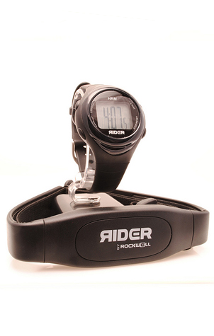 Fit Black Heart Rate Monitor Watch