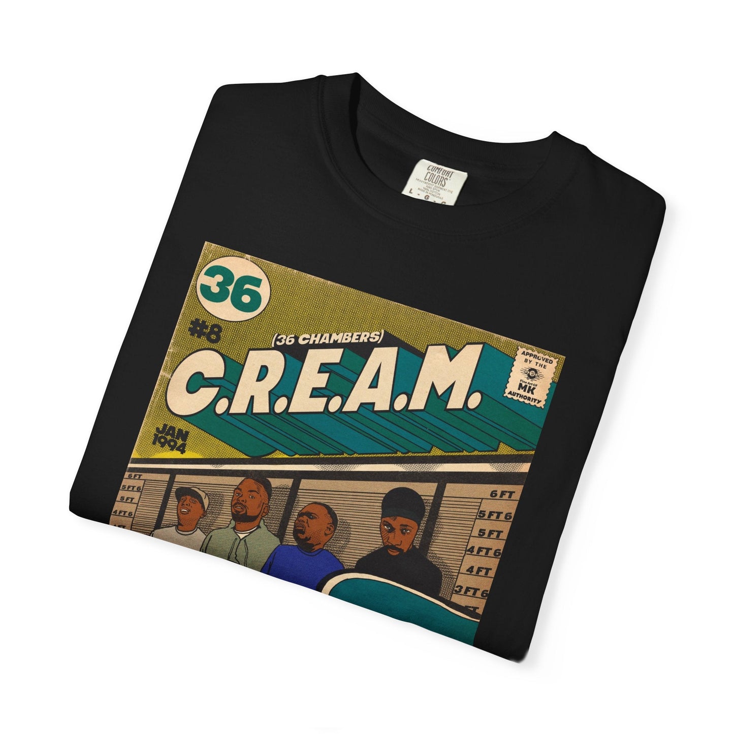 C.R.E.A.M Unisex Comfort Colors T-shirt Ring-Spun Cotton