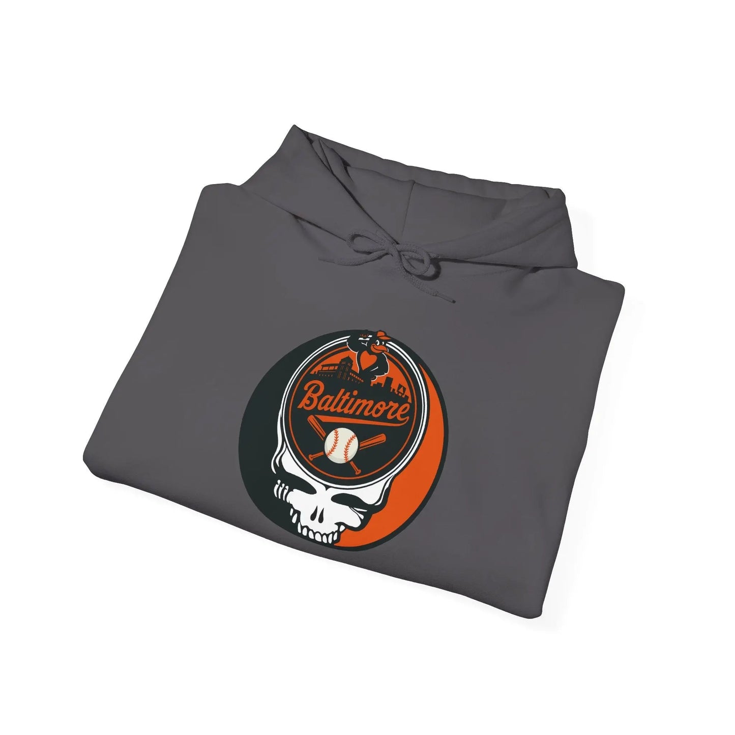 Baltimore Baseball Edition Heavy Blend Hoodie Unisex Grateful Dead