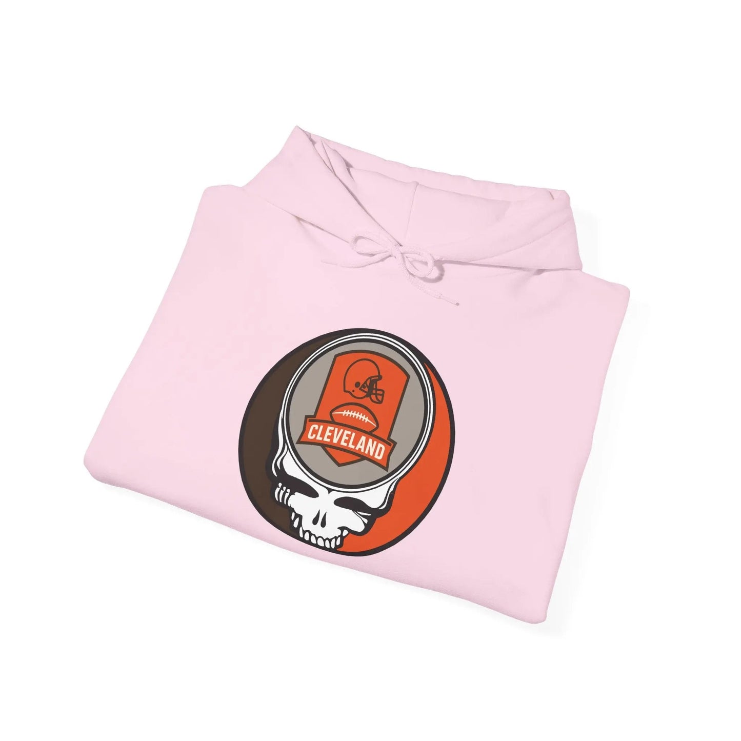 Cleveland Browns Stealie Hooded Sweatshirt Grateful Dead The Gridiron Collection