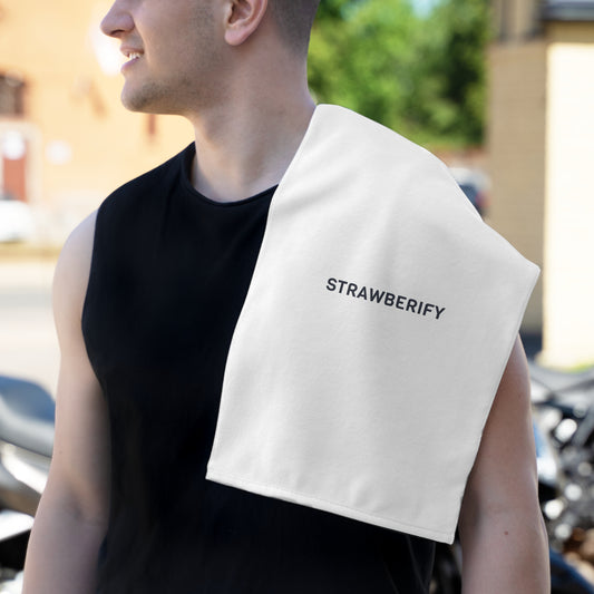 Custom Strawberify Rally Towel Gym & Sports Towel
