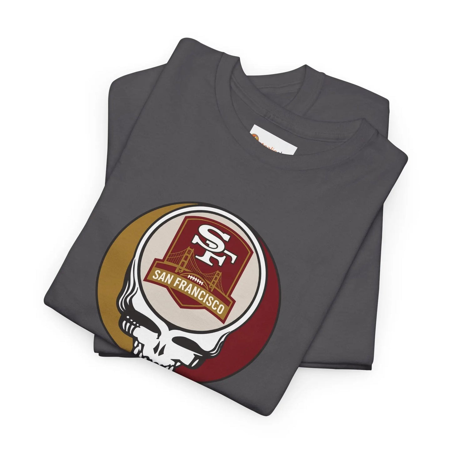 San Francisco 49ers Steal Your Face T-Shirt Grateful Dead NFL