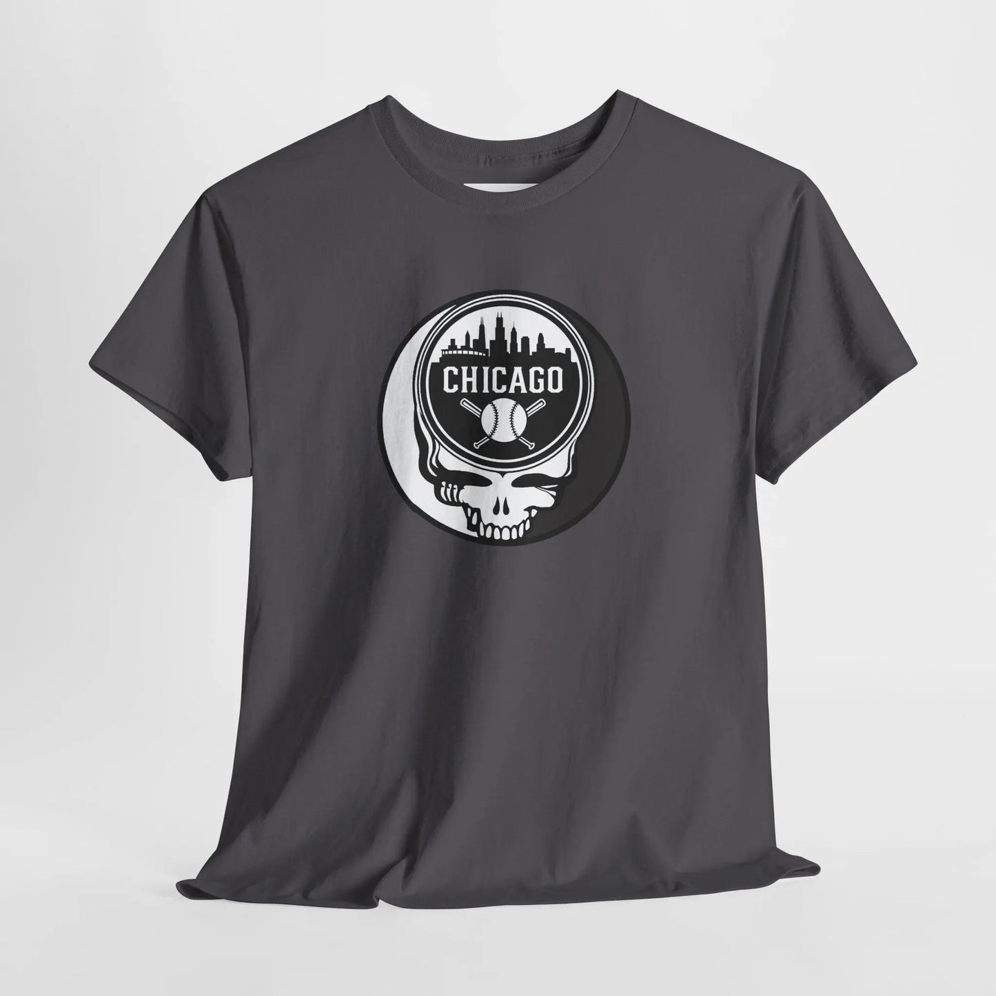 Grateful Dead Steal Your Face Chicago Baseball Edition T-Shirt The Ballpark Collection