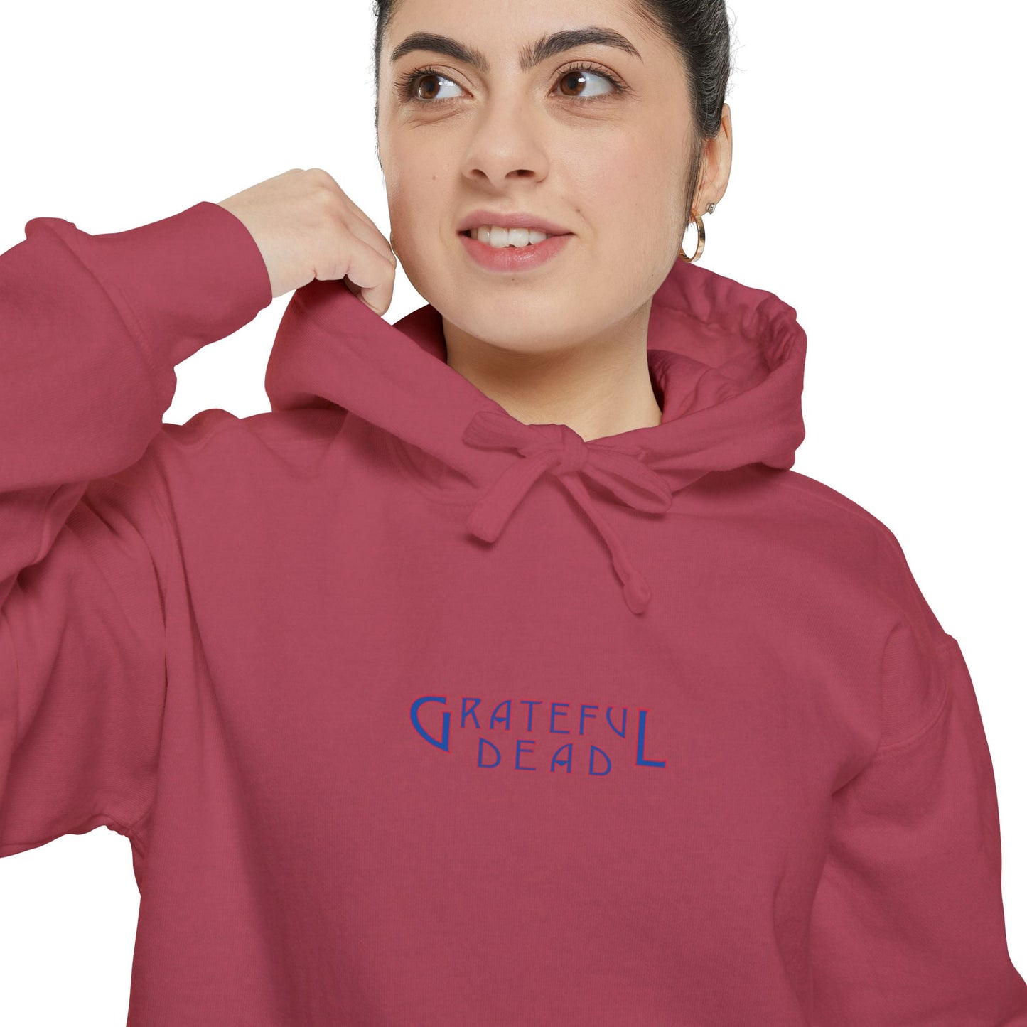 Tie-Dye Two-Sided Unisex Garment-Dyed Hoodie Bear Vineyard Collection