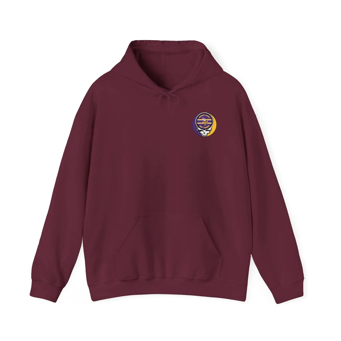 Minnesota Vikings Dancing Bear Two-Sided Unisex Hoodie The Gridiron Collection