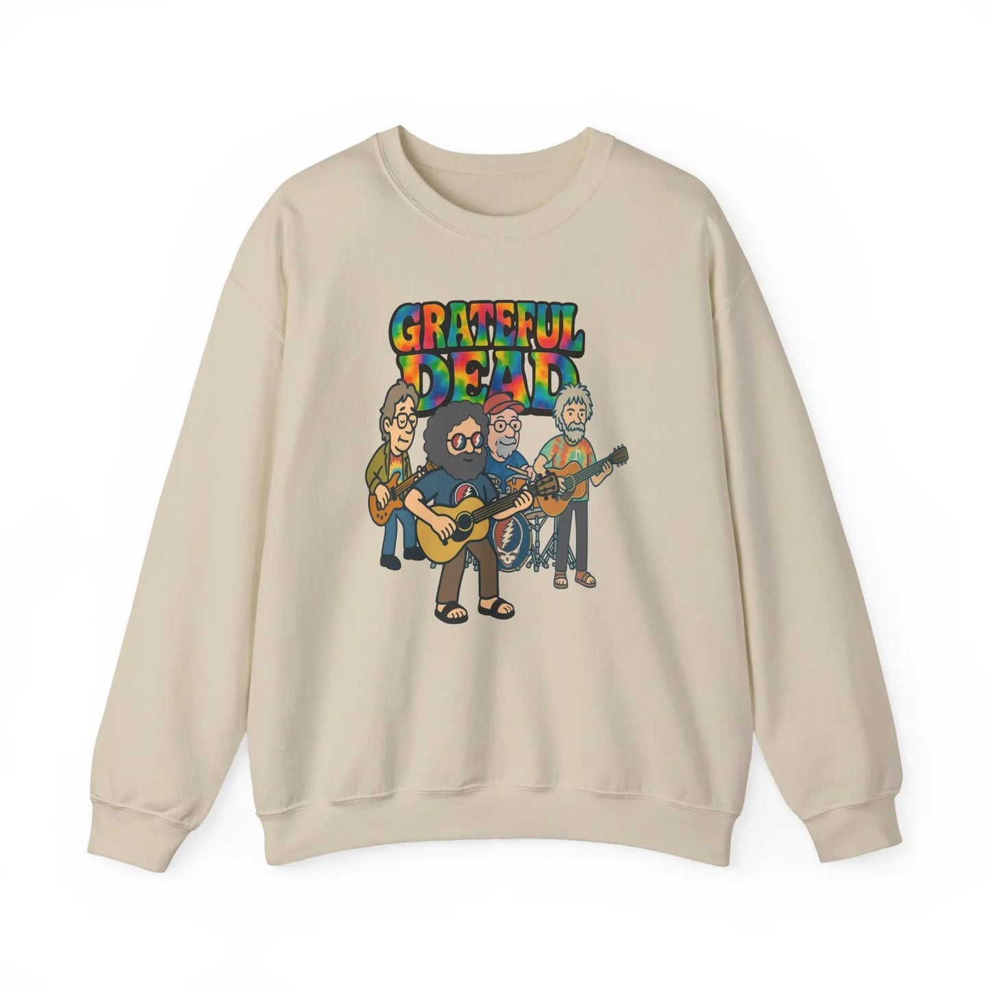 Life is dead. Crewneck Sweatshirt Heavy Blend Unisex Jerry and The Band