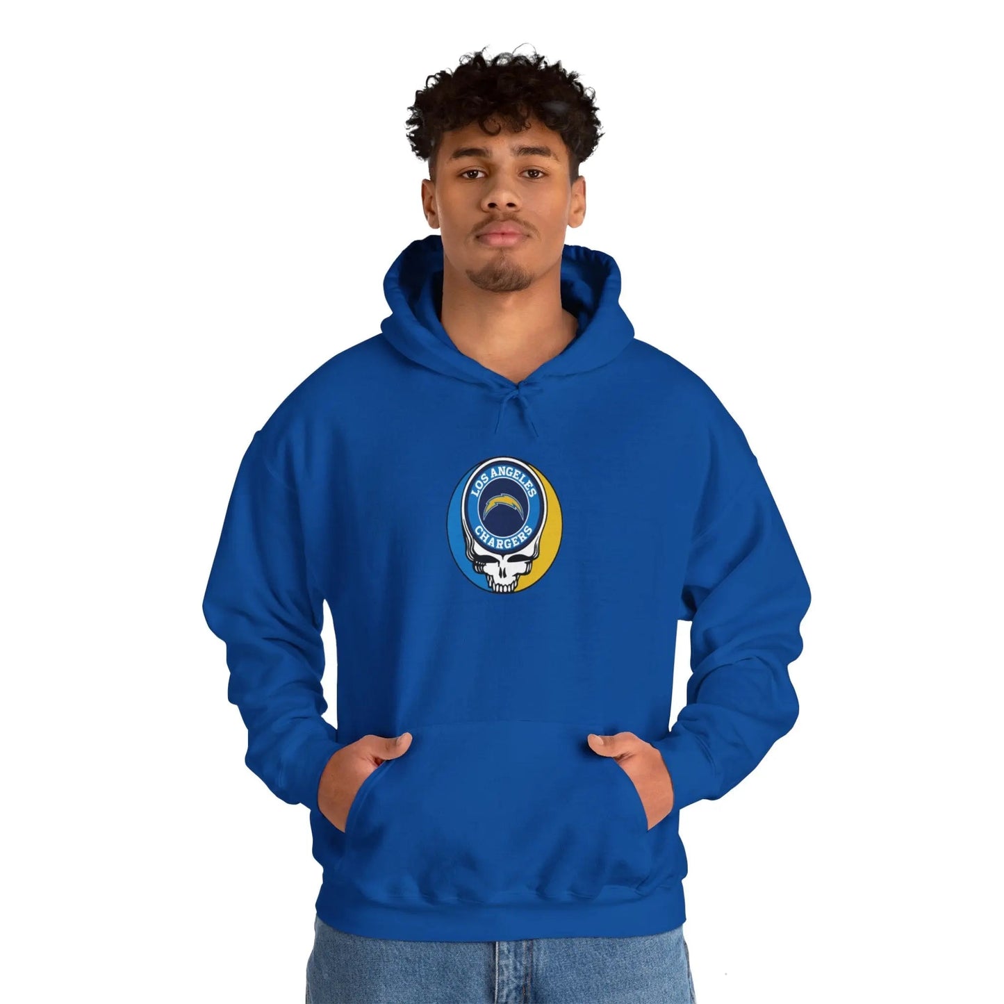 Los Angeles Chargers Grateful Dead Hoodie The Gridiron Collection