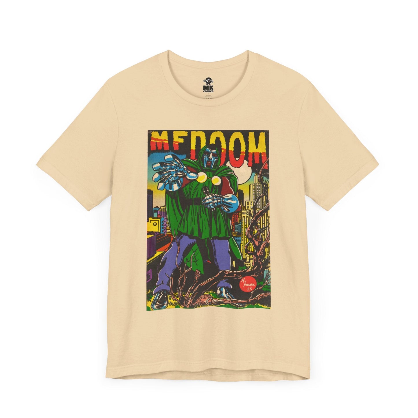 DOOM Comic Book Art Unisex Jersey T-Shirt
