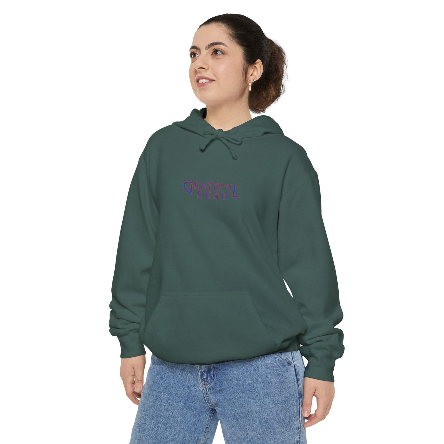 Tie-Dye Two-Sided Unisex Garment-Dyed Hoodie Bear Vineyard Collection