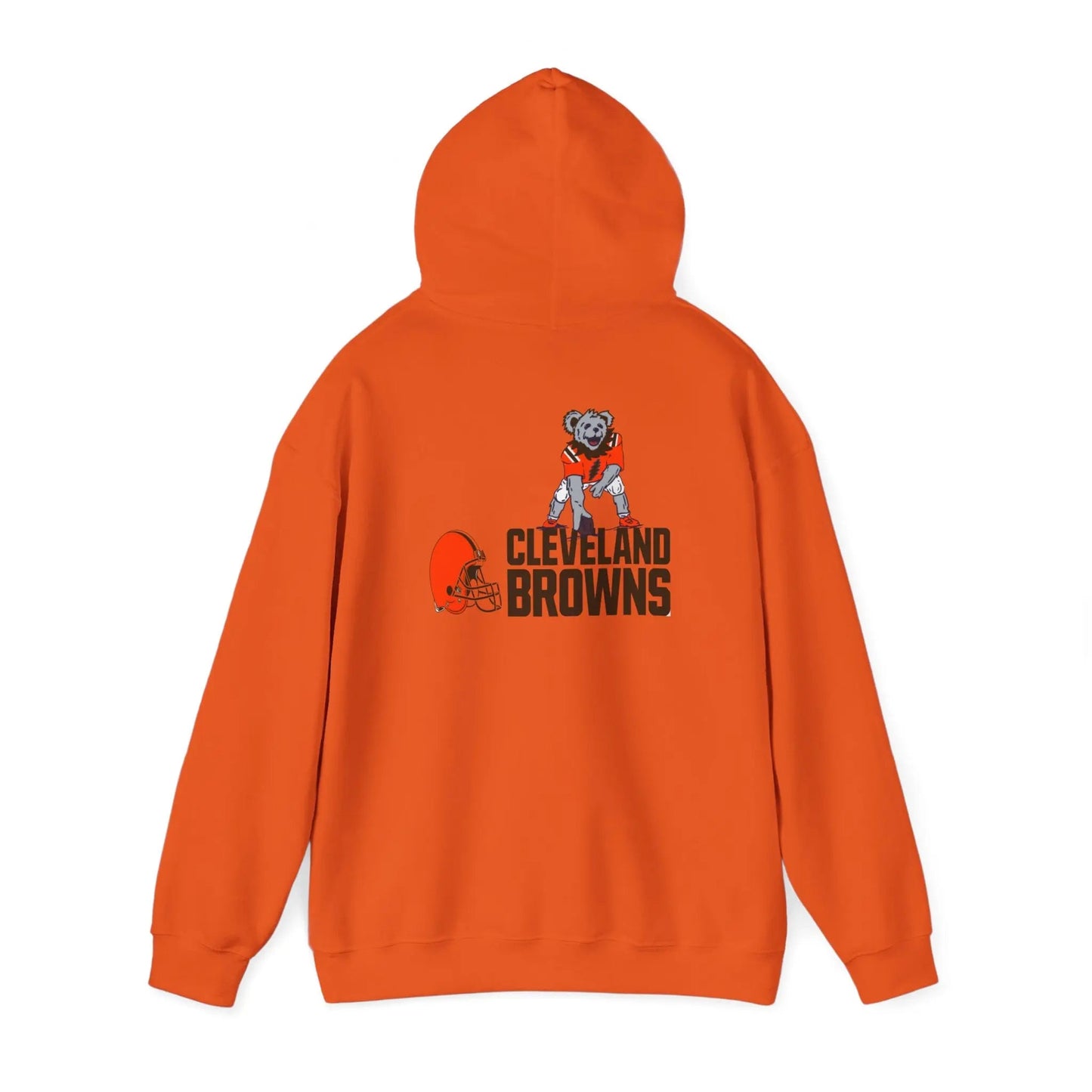Cleveland Browns Dancing Bear Unisex Hoodie Two-Sided The Gridiron Collection