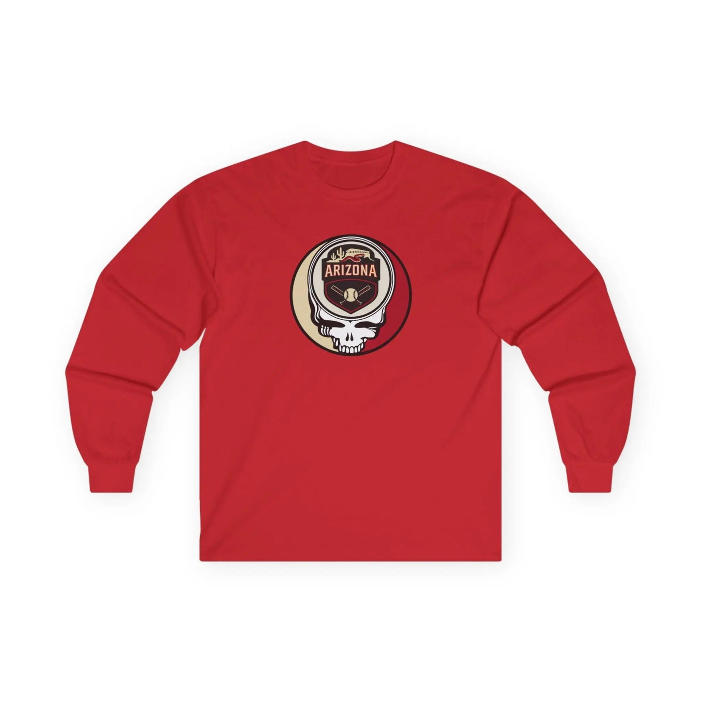 Arizona Baseball Edition Classic Stealie Long Sleeve Tee Ultra-Cotton MLB
