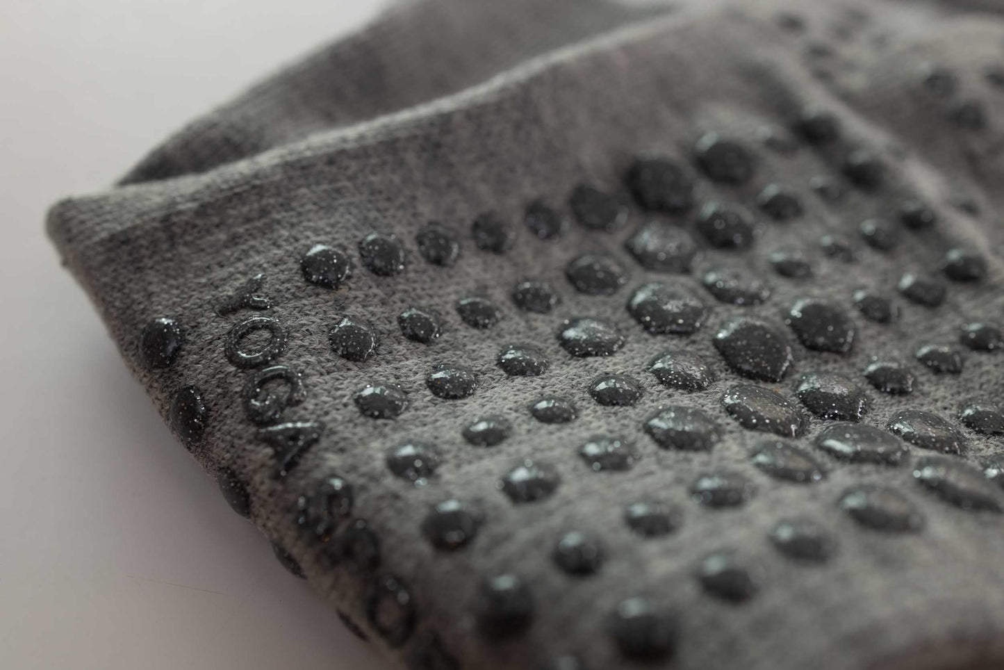 Pilates Grip Sock Tube Grey Non-Slip Socks