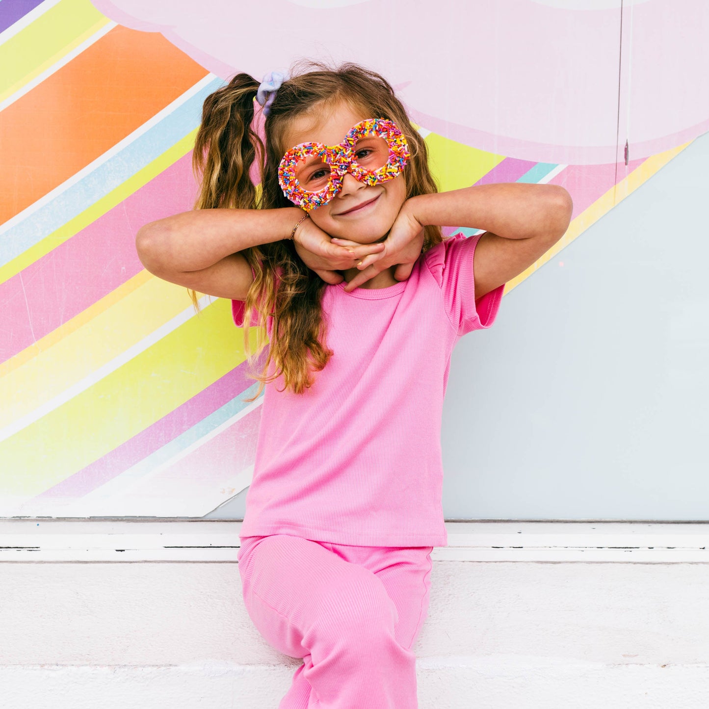 Neon Pink Short Sleeve Tee