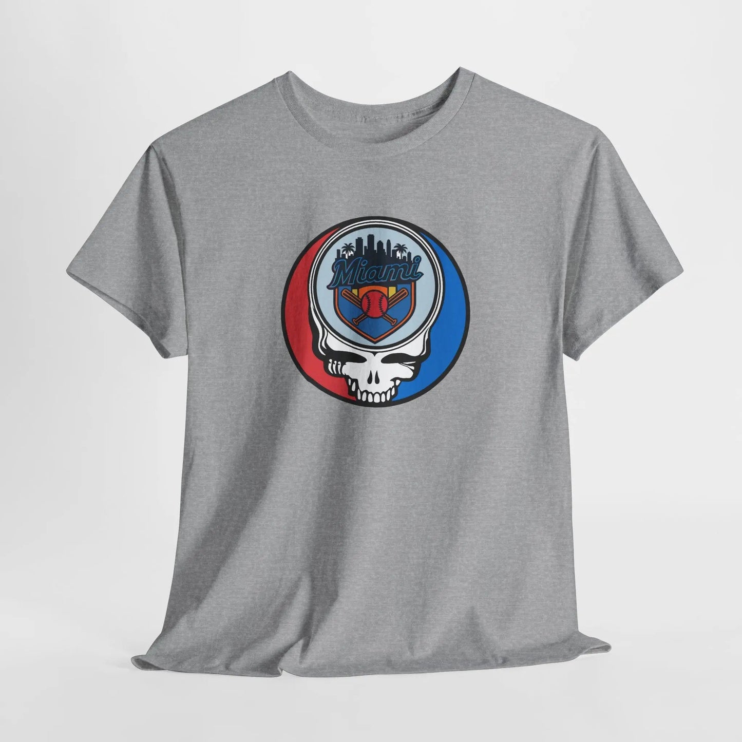 Miami Marlins Steal Your Face Classic Stealie T Shirt MLB