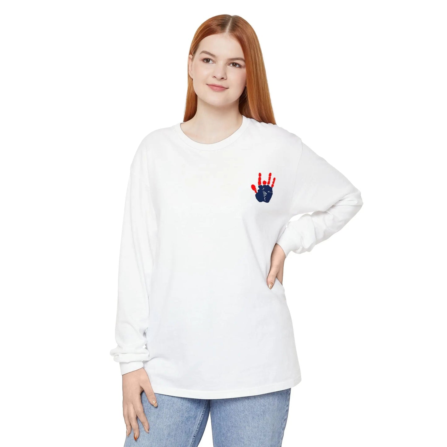 Jerry's Hand Garment-dyed Long Sleeve T-Shirt Vineyard Collection