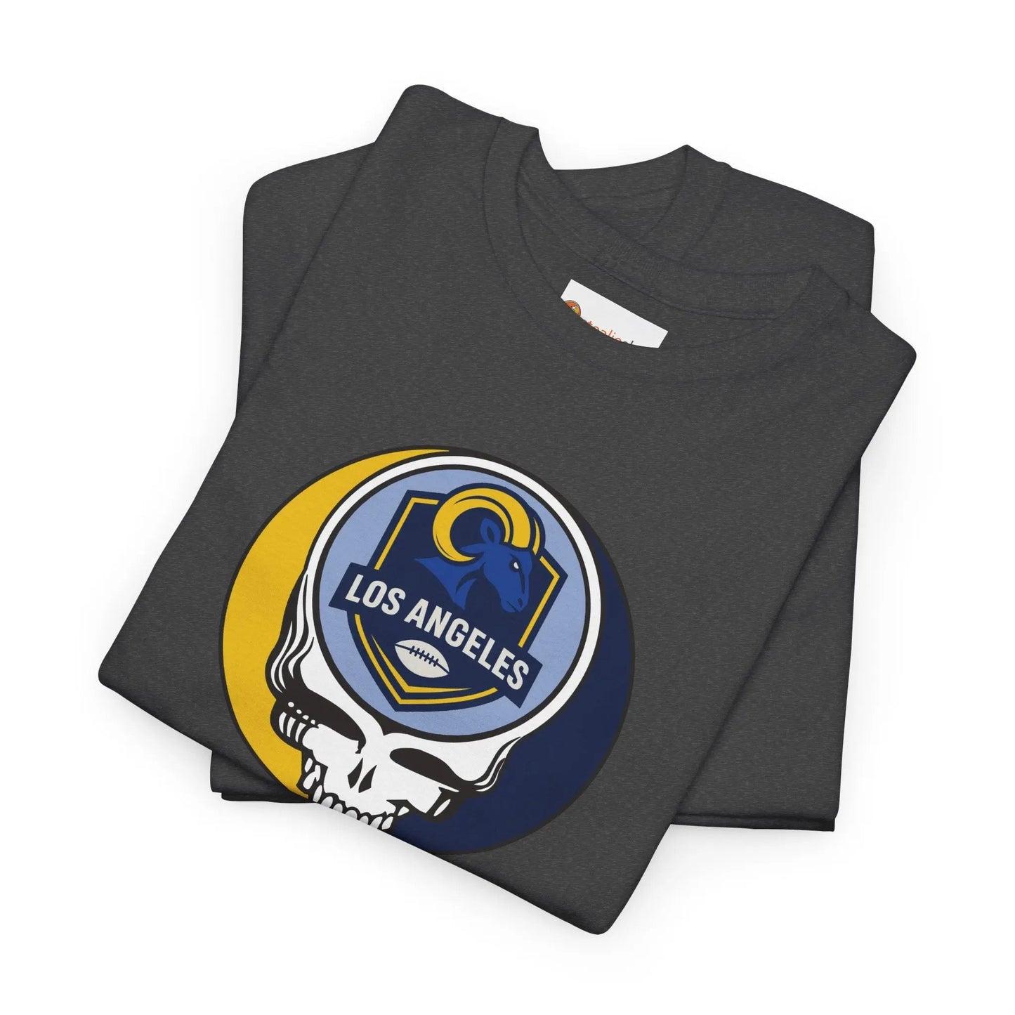 Los Angeles Rams Grateful Dead Steal Your Face T-Shirt The Gridiron Collection NFL