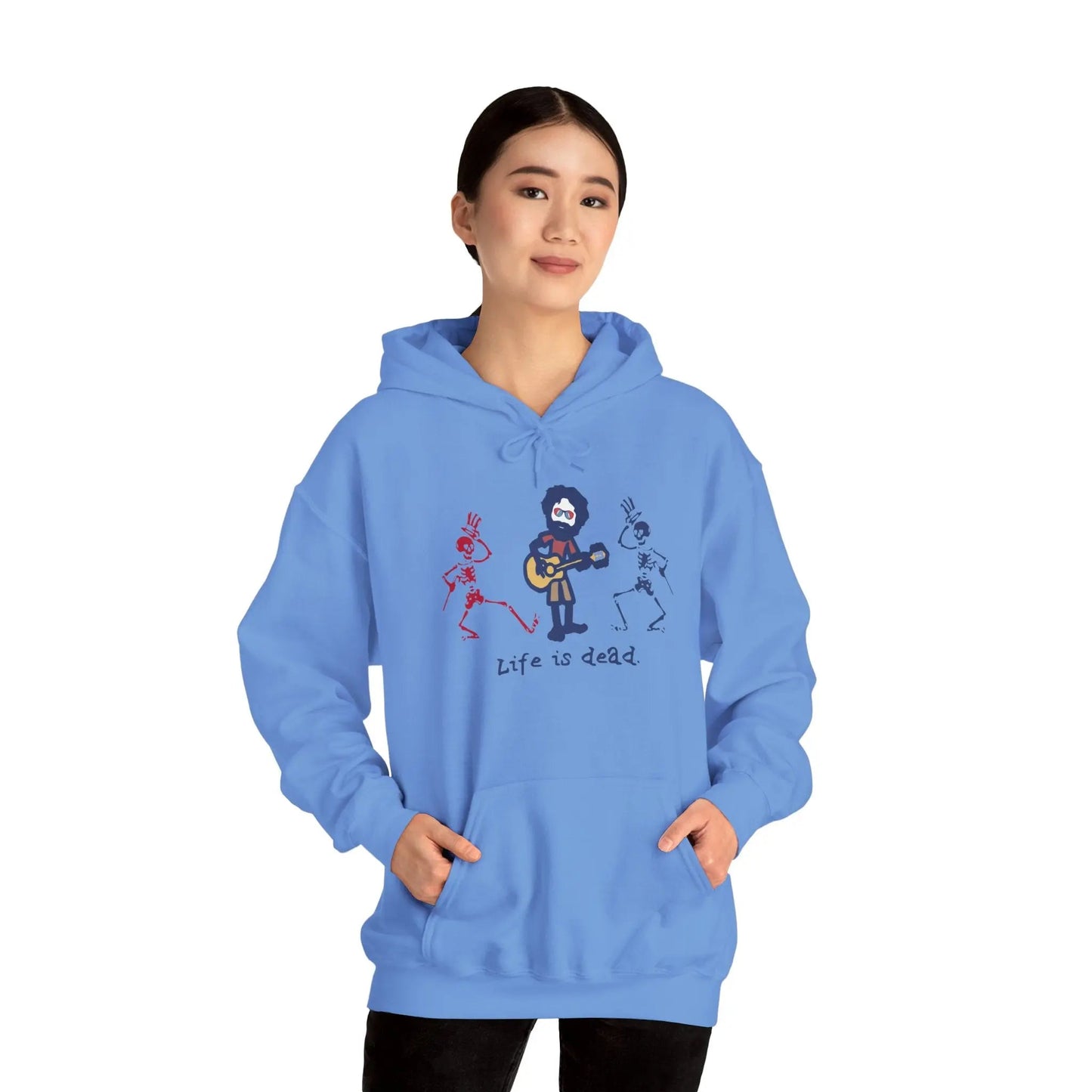 Grateful Dead Unisex Hoodie Life is dead Jerry and His Friends