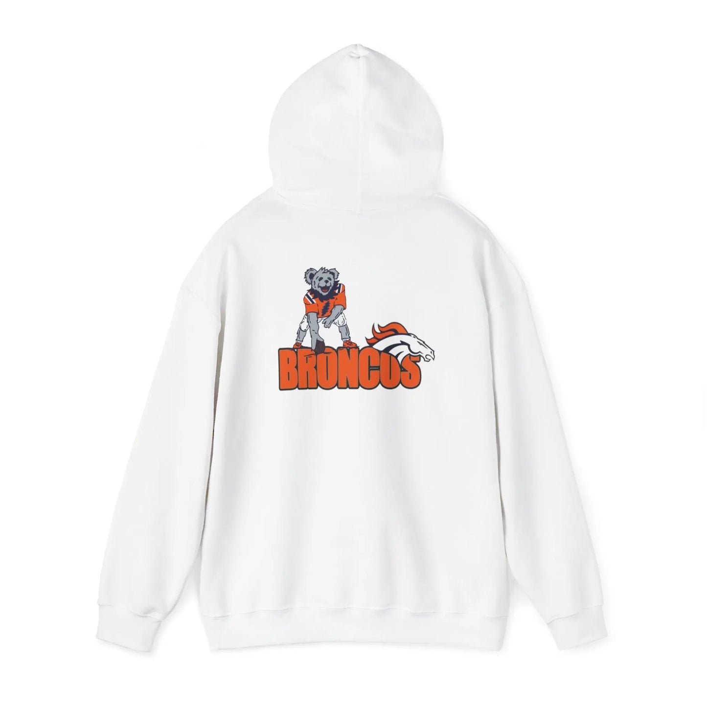 Denver Broncos Dancing Bear Unisex Two-Sided Hoodie The Gridiron Collection