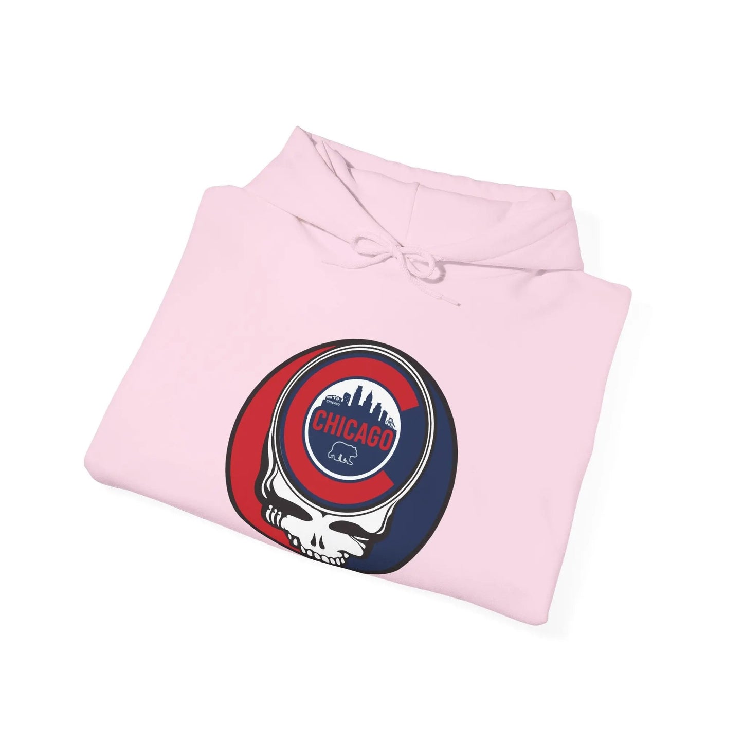 Grateful Dead Unisex Heavy Blend Hoodie The Ballpark Collection Chicago Baseball Edition