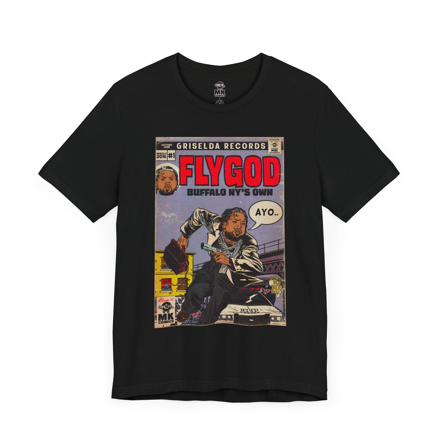 Unisex Jersey Short Sleeve Tee Soft Cotton Flygod