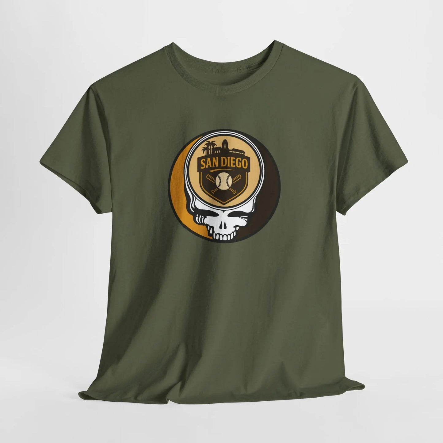 San Diego Padres Baseball Stealie Grateful Dead T-Shirt MLB