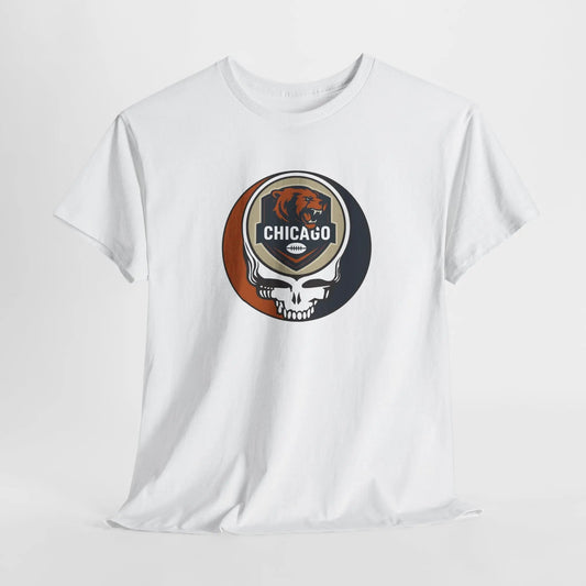 Chicago Bears Stealie Grateful Dead Steal Your Face T-Shirt NFL