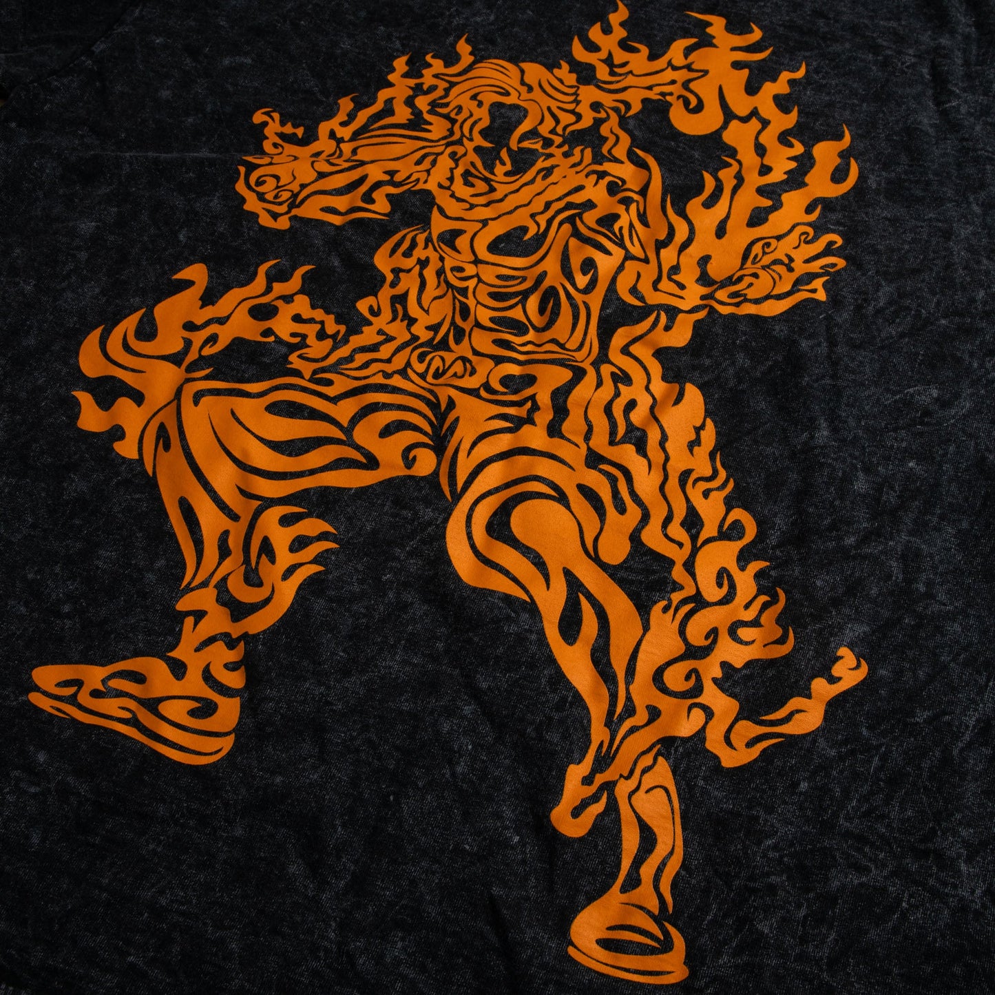 Fire Fist 100% USA Cotton Short Sleeve Heavyweight Oversized Crew Neck T-Shirt