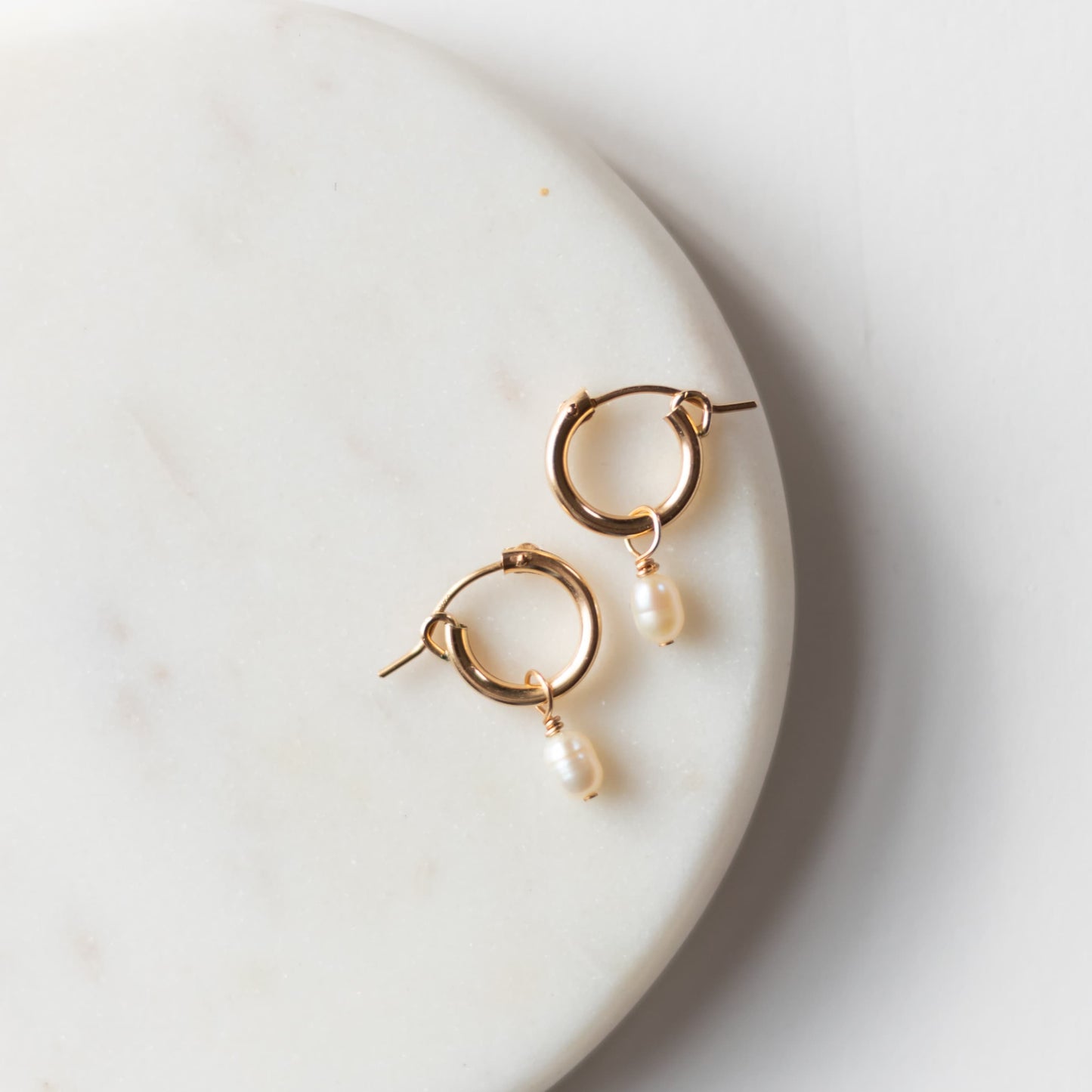 Bold 14k Gold Filled Hoop Earrings Sela Designs