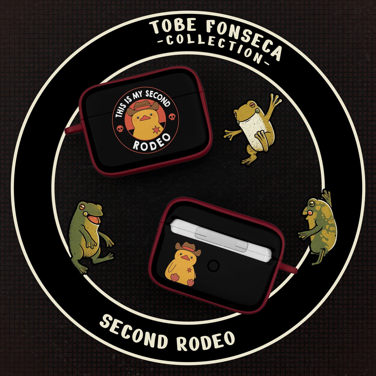 Affinity Bands X Tobe Fonseca HDX Apple AirPods Pro 1 & 2 Case Cover