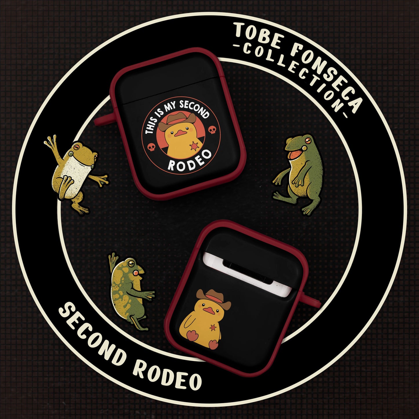 Affinity Bands X Tobe Fonseca HDX Apple AirPods Gen 1 & 2 Case Cover