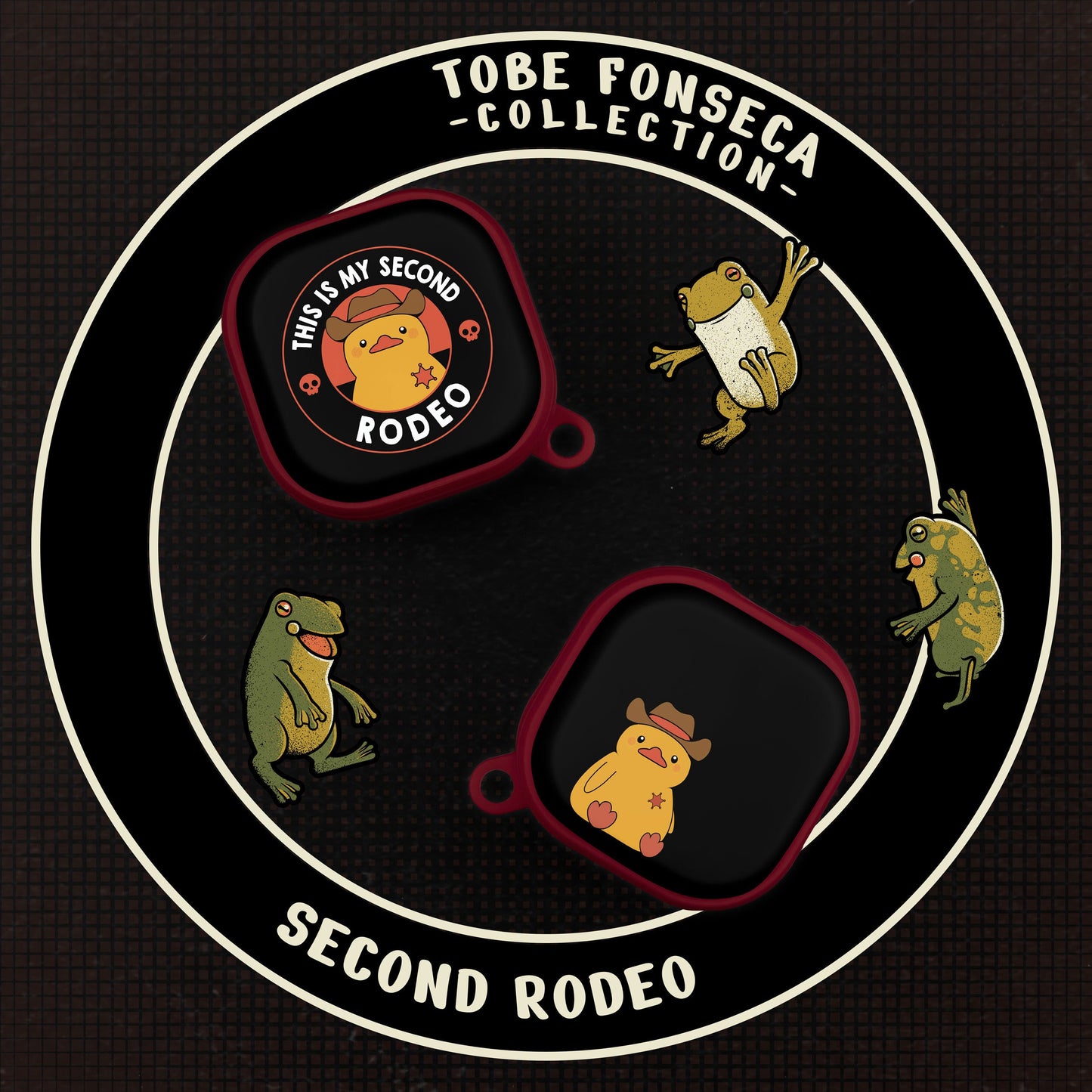 Affinity Bands X Tobe Fonseca HDX Samsung Galaxy Buds Pro & Buds Live Case Cover