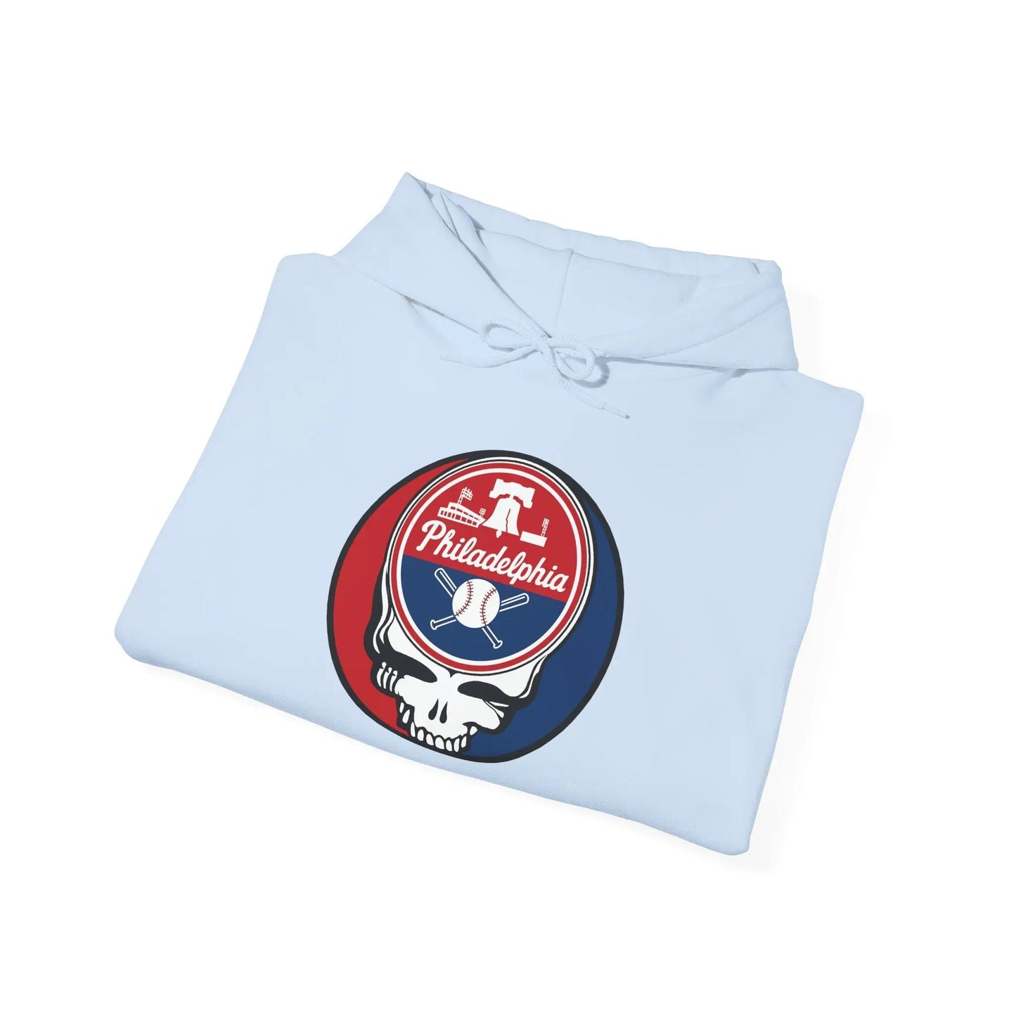 Grateful Dead Hoodie Philadelphia Baseball Edition Unisex Heavy Blend MLB