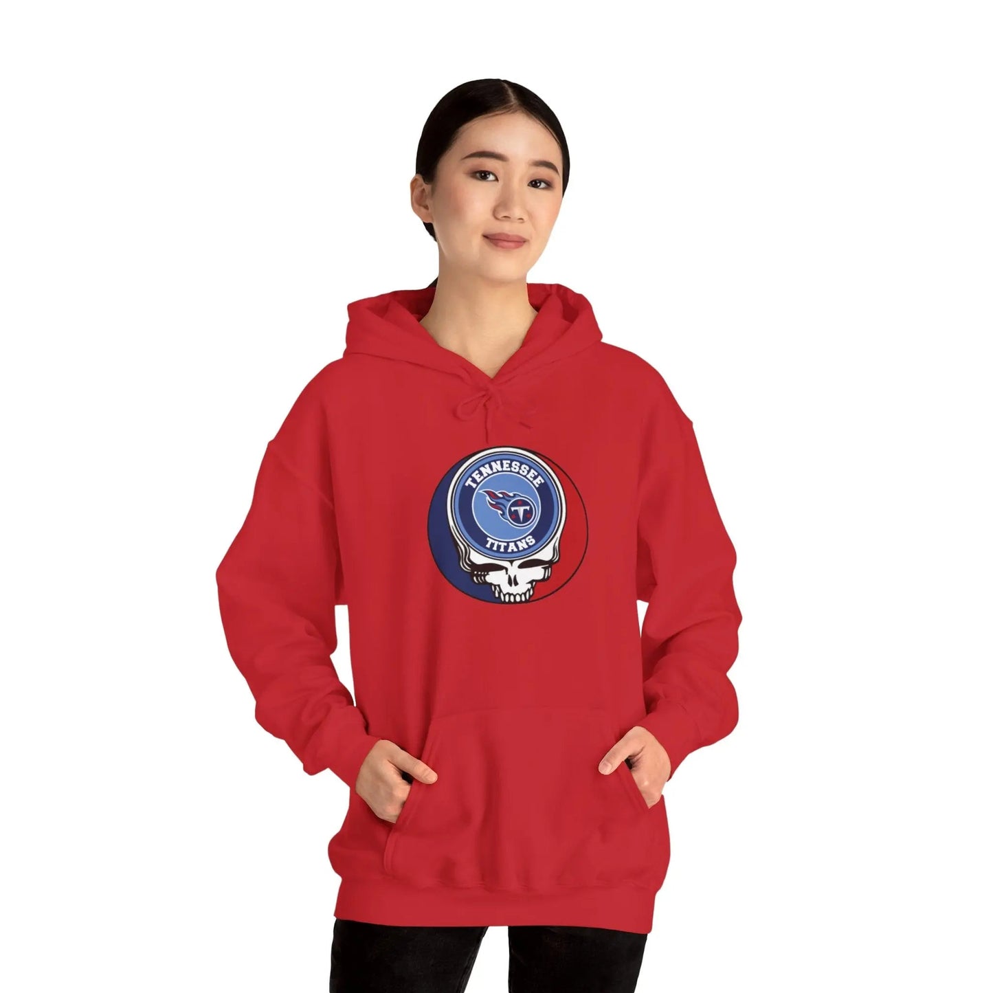 Tennessee Titans Grateful Dead Hooded Sweatshirt The Gridiron Collection