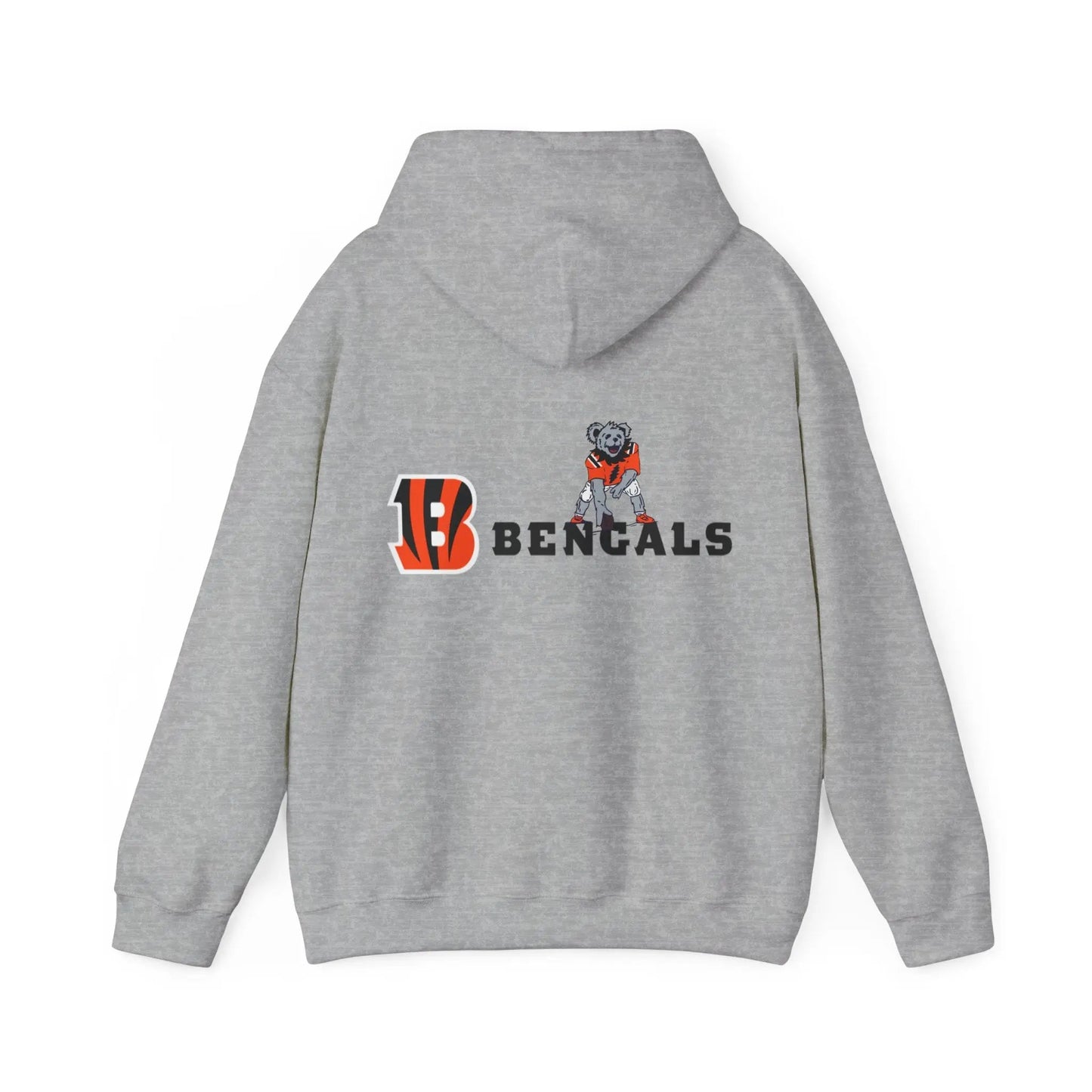 Cincinnati Bengals Dancing Bear Unisex Hoodie Two-Sided The Gridiron Collection