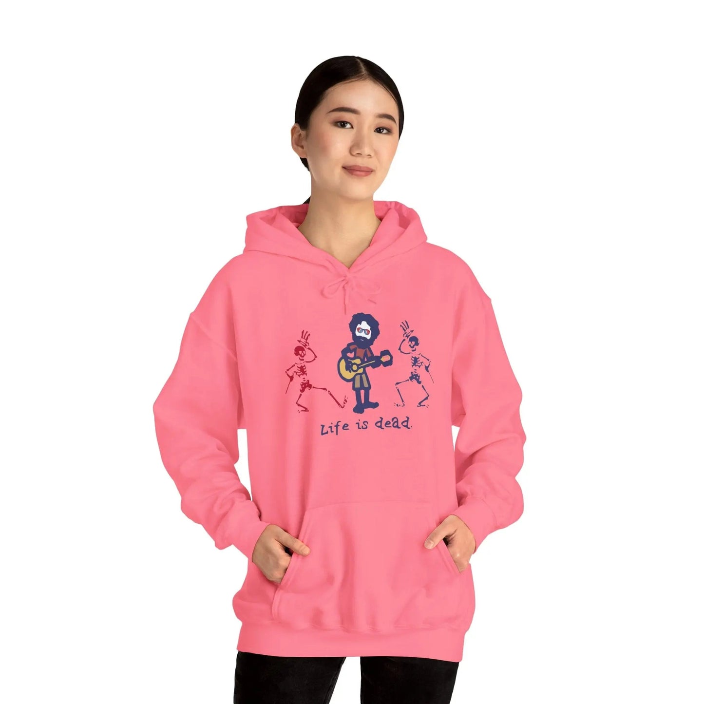 Grateful Dead Unisex Hoodie Life is dead Jerry and His Friends