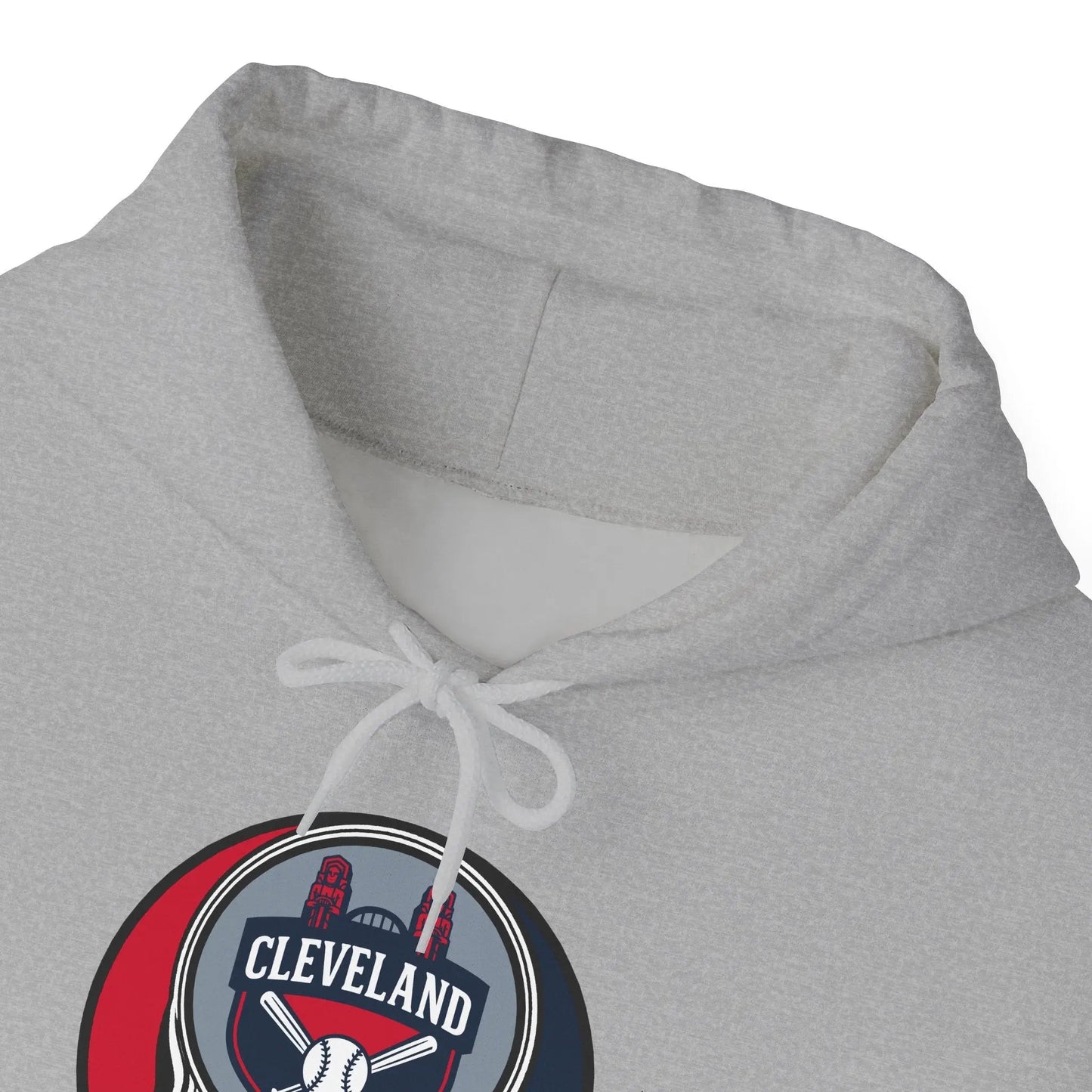 Grateful Dead Unisex Heavy Blend Hoodie Cleveland Baseball Edition The Ballpark Collection