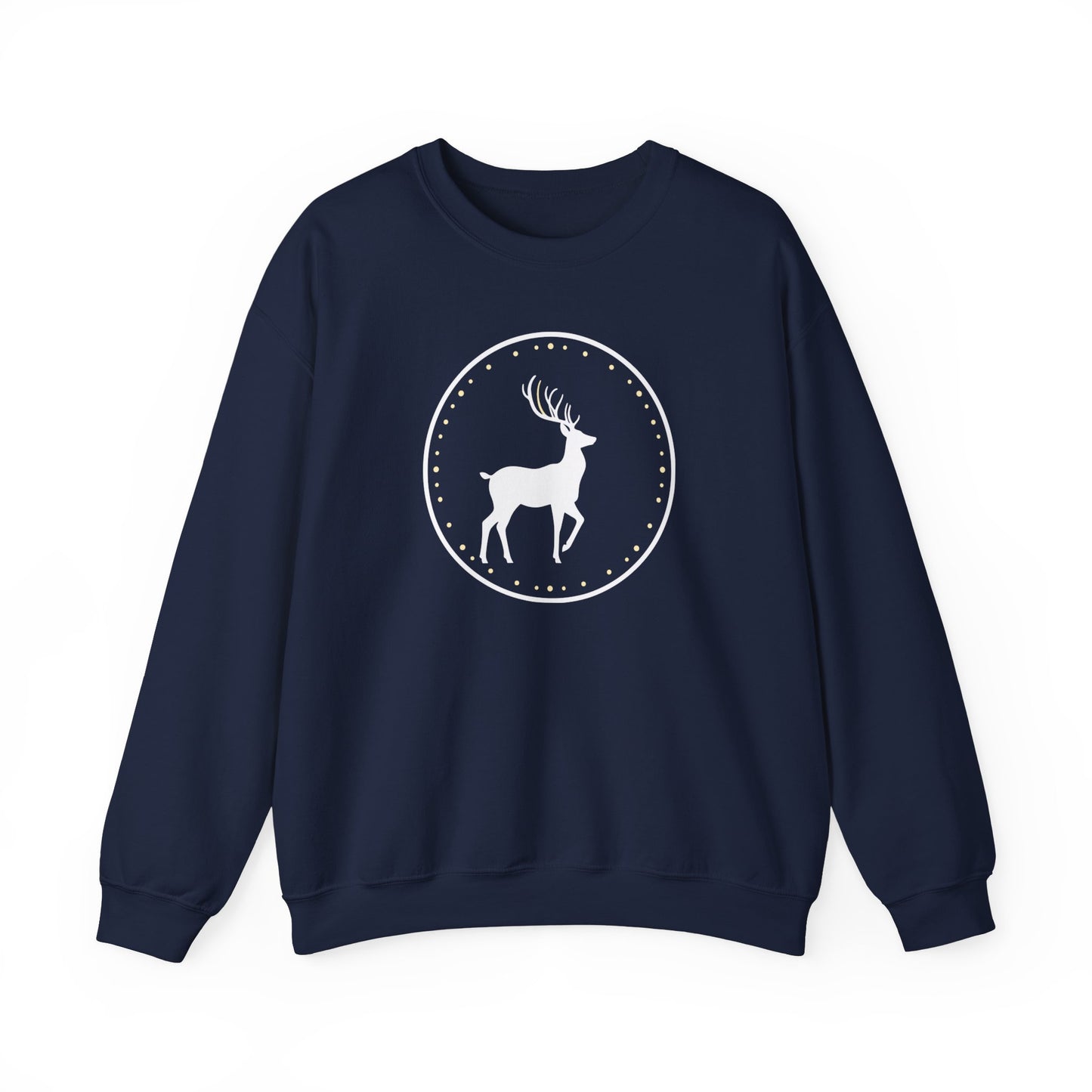 White reindeer - Christmas Shirt, Holiday Xmas Shirt, Merry Christmas, Holiday Xmas, Unisex Xmas Shirt, Christmas Sweatshirt, Christmas Apparel, Xmas Celebration Shirt, Matching Family Outfits, Christmas Gifts