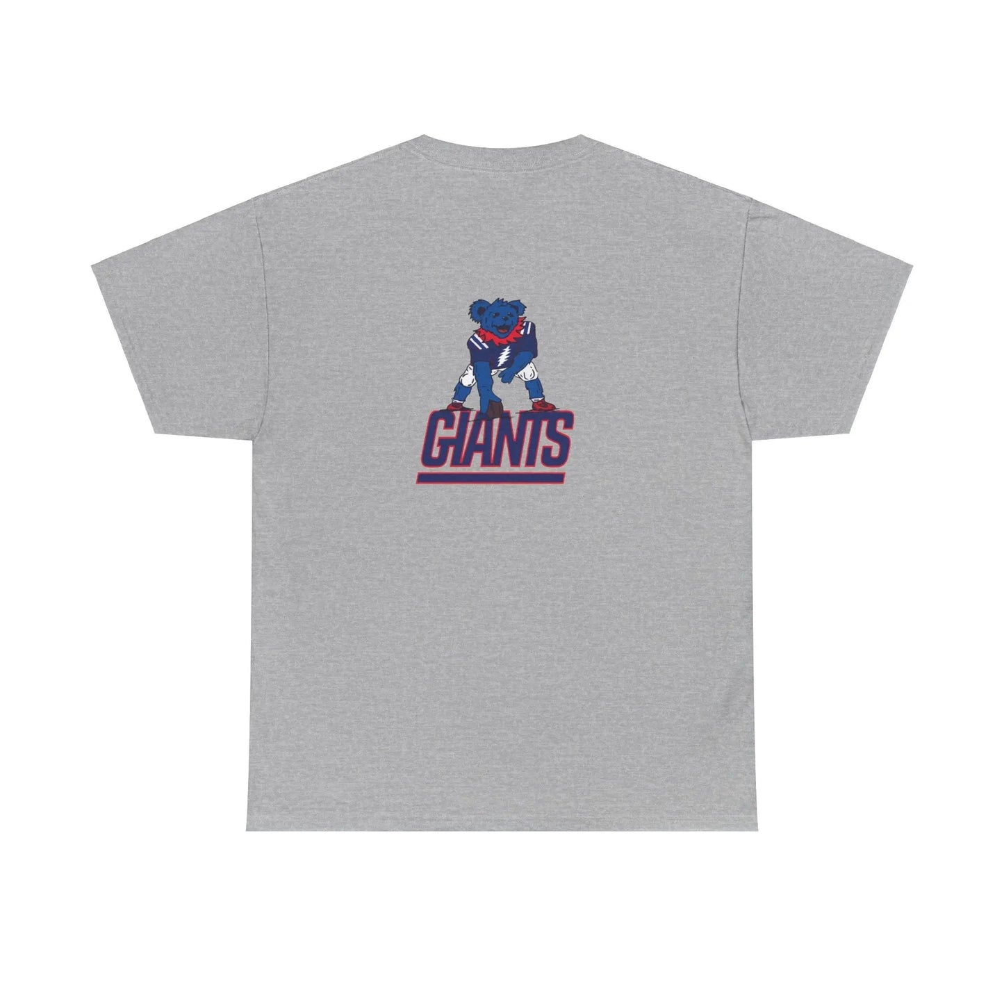 New York Giants Grateful Dead Dancing Bear Two-Sided T-Shirt The Gridiron Collection
