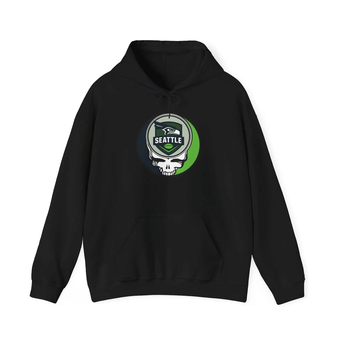 Seattle Seahawks Stealie Grateful Dead Hooded Sweatshirt NFL Gridiron Collection