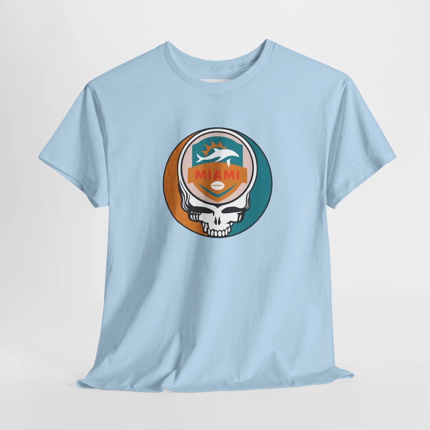 Miami Dolphins Steal Your Face Football Edition T-Shirt The Gridiron Collection