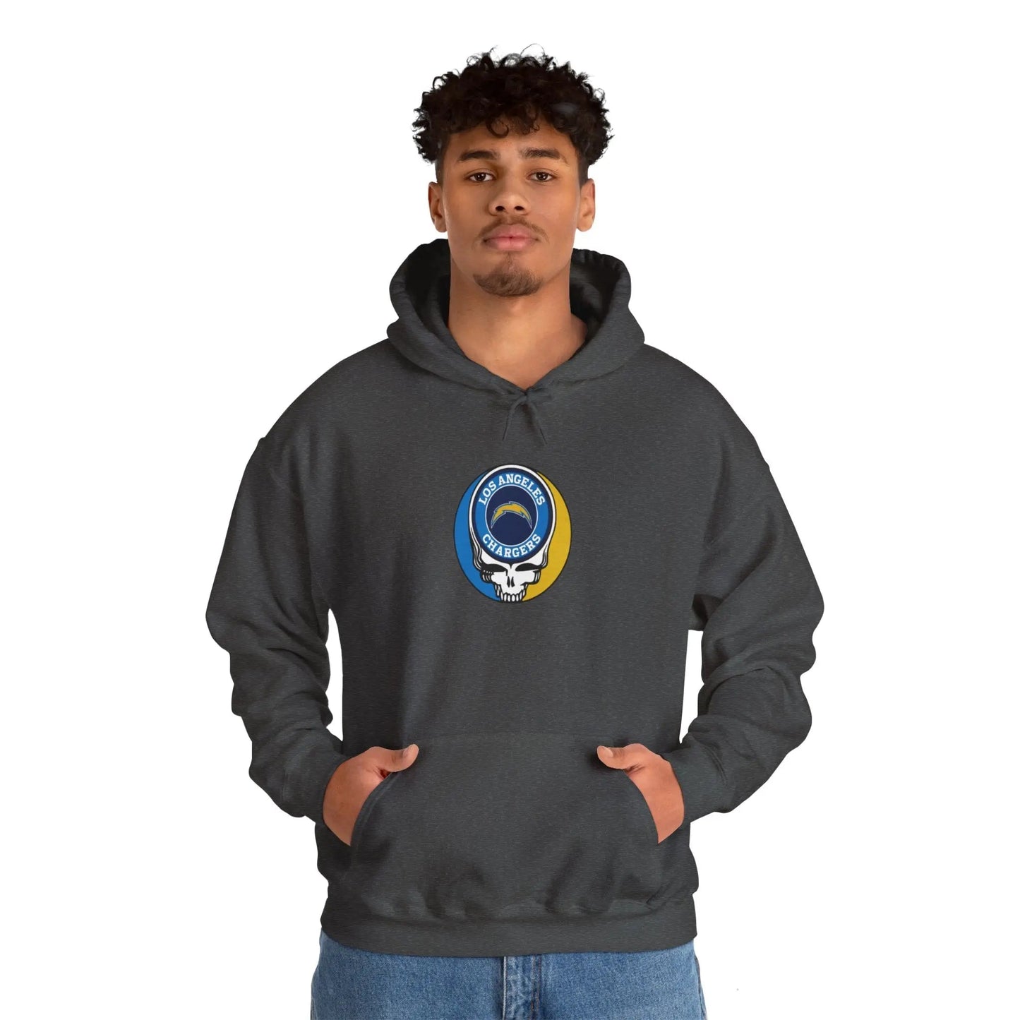 Los Angeles Chargers Grateful Dead Hoodie The Gridiron Collection
