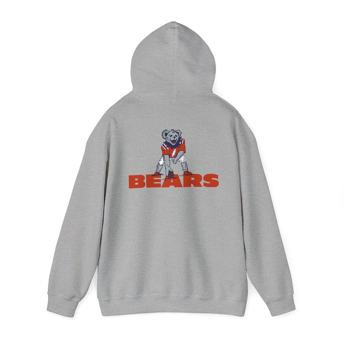 Chicago Bears Dancing Bear Unisex Hoodie Two-Sided The Gridiron Collection