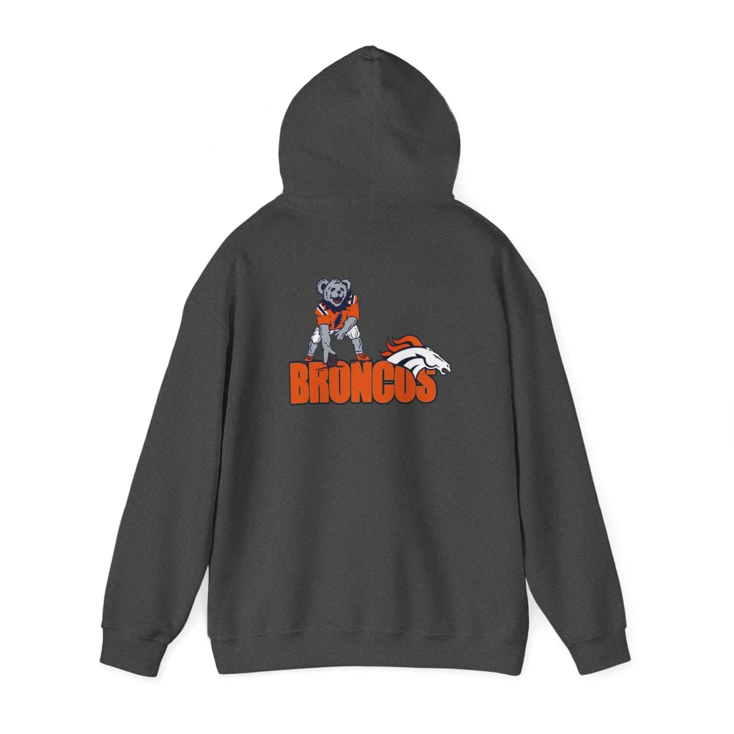 Denver Broncos Dancing Bear Unisex Two-Sided Hoodie The Gridiron Collection