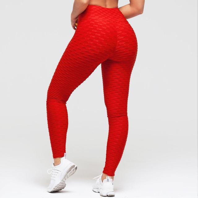 Booty Lifting Scrunch Anti Cellulite Leggings Without Pocket